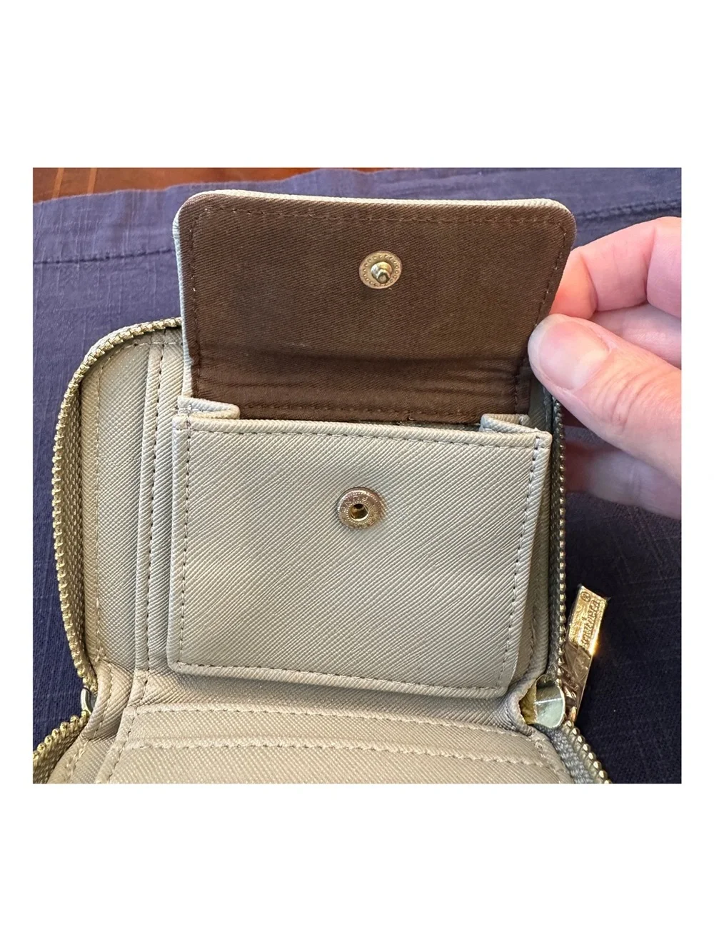 Simply Southern Wallet Wristlet with Gold Foil Text